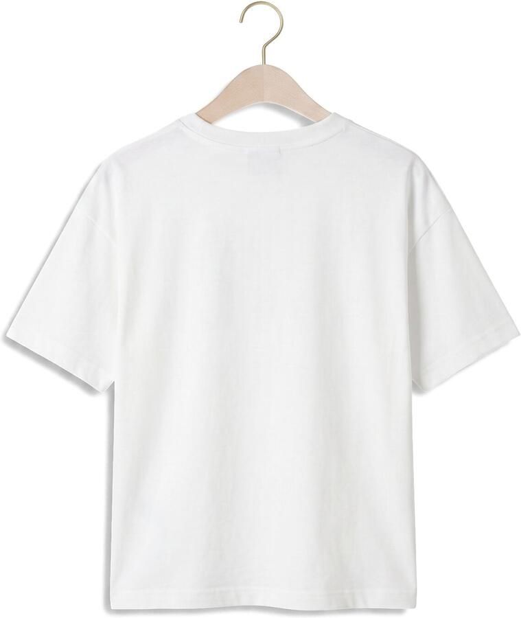 LYLE & SCOTT Polo's & T-shirts Heavy Weight Relaxed T-shirt Wit - Foto 2