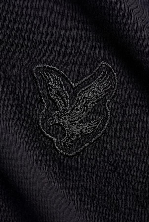 LYLE & SCOTT Jongens Polo's & T-shirts Heavy Weight Relaxed T-shirt Zwart - Foto 2
