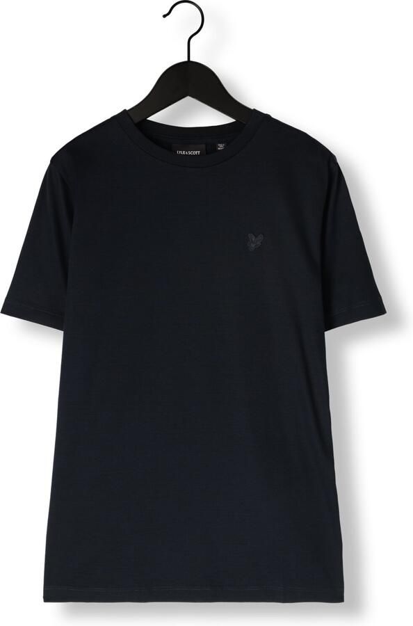 LYLE & SCOTT Jongens Polo's & T-shirts Mercerised Tonal T-shirt Donkerblauw - Foto 2