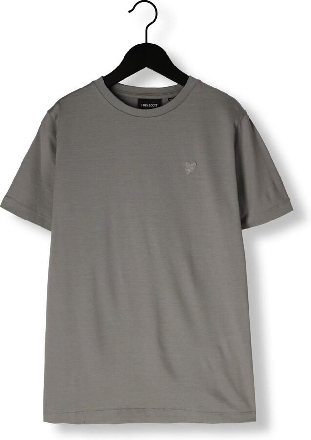 LYLE & SCOTT Jongens Polo's & T-shirts Mercerised Tonal T-shirt Grijs - Foto 2