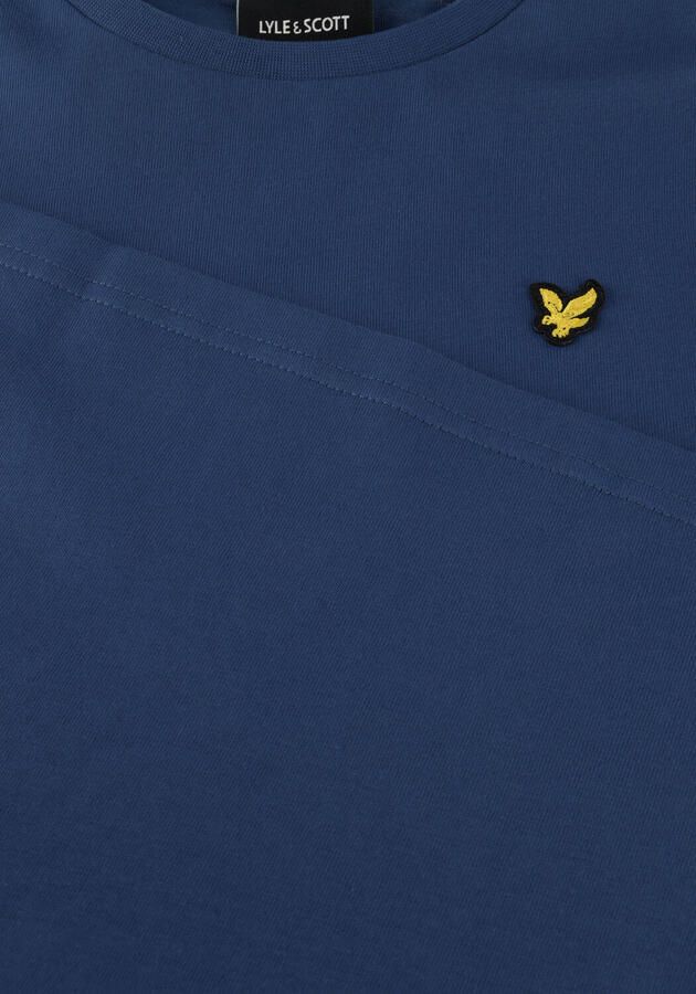 LYLE & SCOTT Jongens Polo's & T-shirts Plain T-shirt Blauw - Foto 2