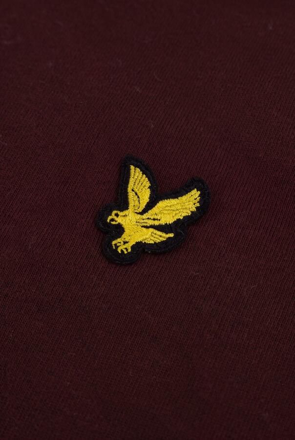 LYLE & SCOTT Jongens Polo's & T-shirts Plain T-shirt Bordeaux - Foto 2