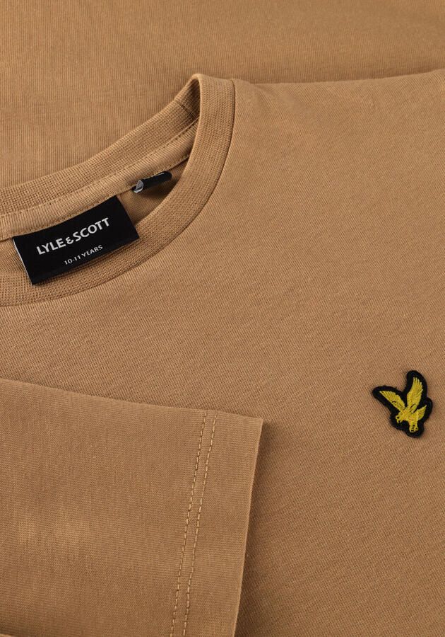 LYLE & SCOTT Jongens Polo's & T-shirts Plain T-shirt Camel - Foto 2