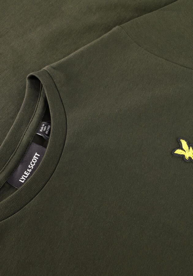 LYLE & SCOTT Jongens Polo's & T-shirts Plain T-shirt Donkergroen - Foto 2