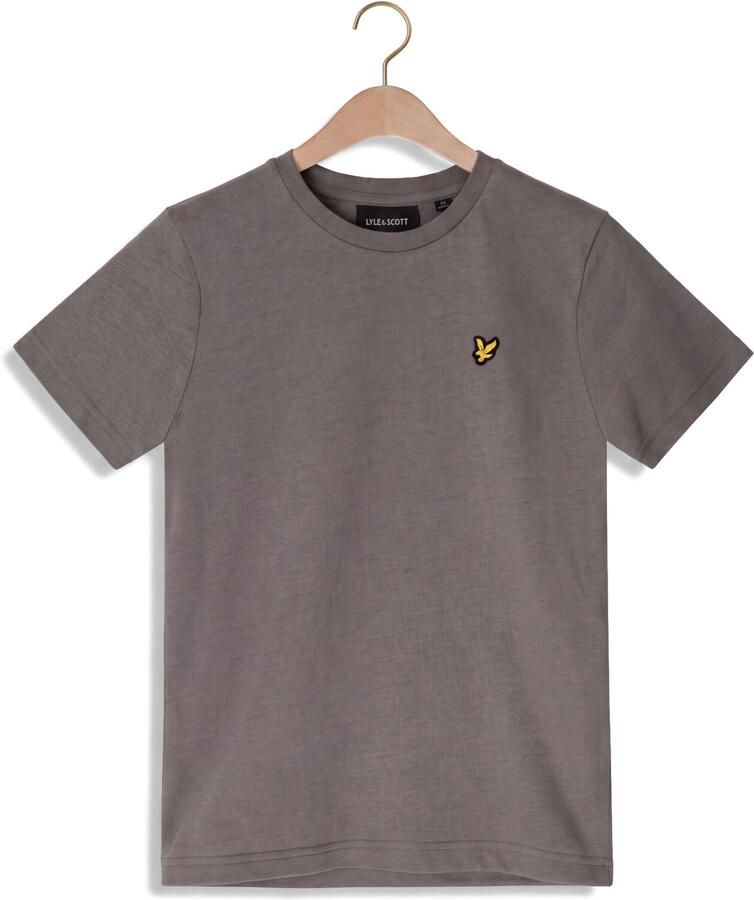 LYLE & SCOTT Jongens Polo's & T-shirts Plain T-shirt Grijs