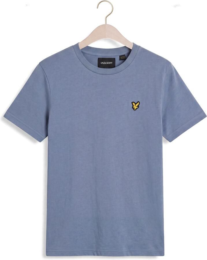 LYLE & SCOTT Jongens Polo's & T-shirts Plain T-shirt Lichtblauw