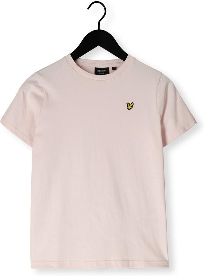 LYLE & SCOTT Jongens Polo's & T-shirts Plain T-shirt Lichtroze