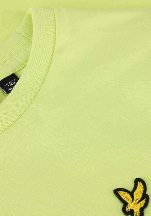LYLE & SCOTT Jongens Polo's & T-shirts Plain T-shirt Lime