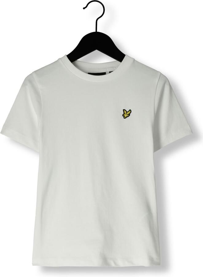 Lyle & Scott T-shirt TSB2000V wit Jongens Katoen Ronde hals Effen 134 140 - Foto 2