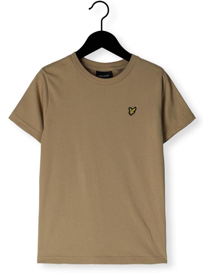 LYLE & SCOTT Jongens Polo's & T-shirts Plain T-shirt Zand