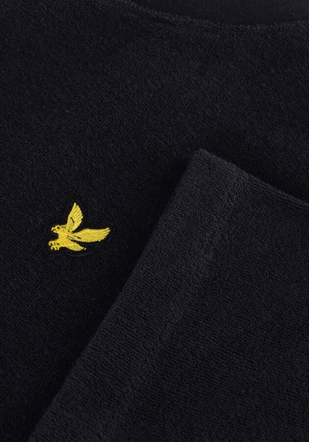 Lyle & Scott T-shirt TSB2004V donkerblauw Jongens Katoen Ronde hals Effen 122 128 - Foto 2