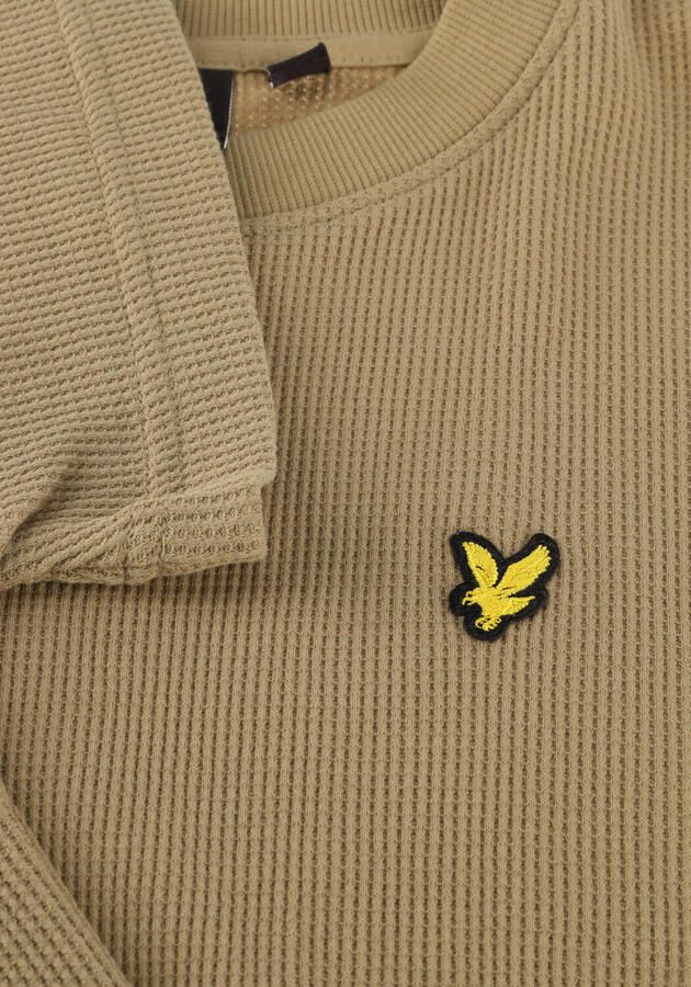 LYLE & SCOTT Jongens Polo's & T-shirts Waffle T-shirt Zand - Foto 2