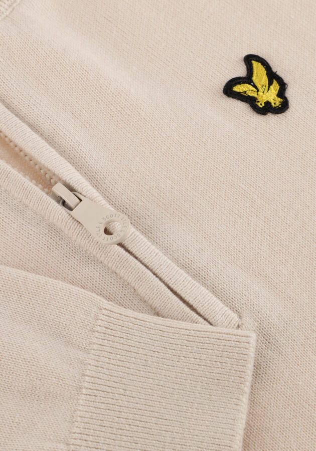 LYLE & SCOTT Jongens Truien & Vesten 1 4 Zip Jumper Creme