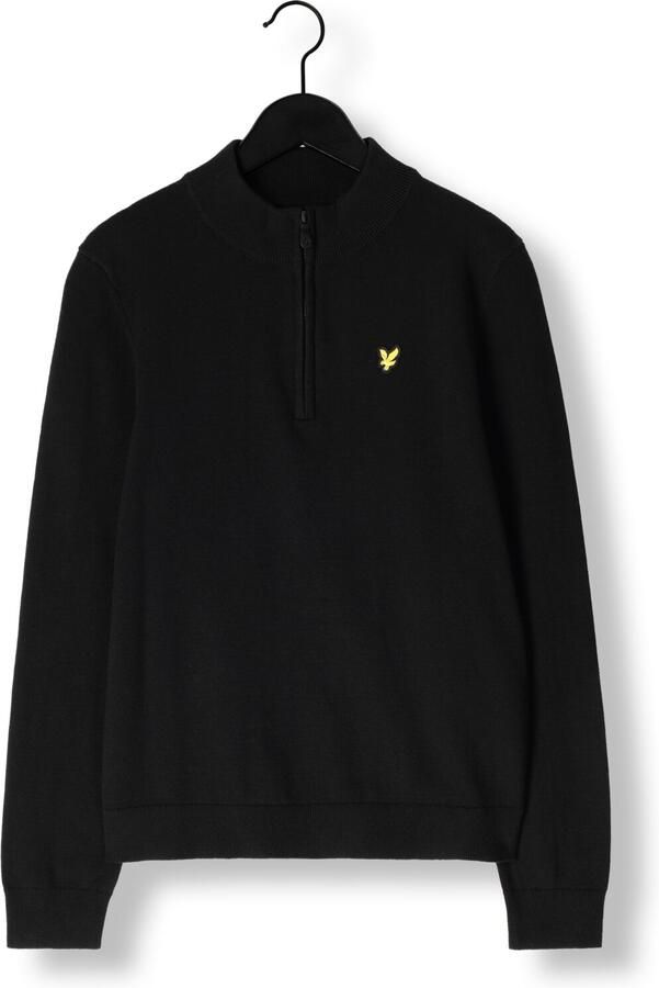 LYLE & SCOTT Jongens Truien & Vesten 1 4 Zip Jumper Zwart - Foto 2