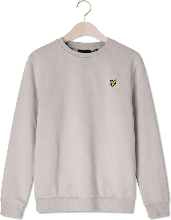 LYLE & SCOTT Jongens Truien & Vesten Brush Back Crew Neck Sweatshirt Lichtgrijs