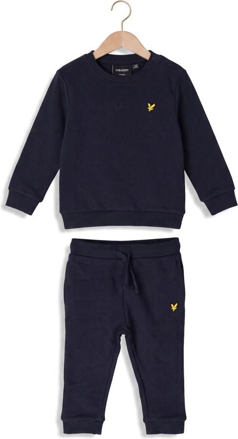 LYLE & SCOTT Jongens Truien & Vesten Crew Neck & Jogger Set Donkerblauw
