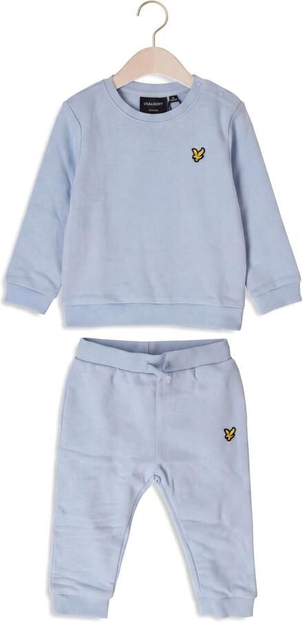 LYLE & SCOTT Jongens Truien & Vesten Crew Neck & Jogger Set Lichtblauw
