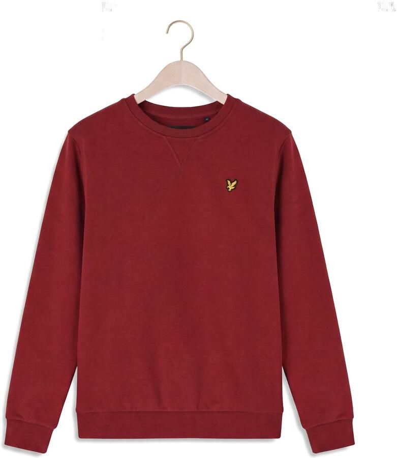 LYLE & SCOTT Jongens Truien & Vesten Crew Neck Sweatshirt Bordeaux