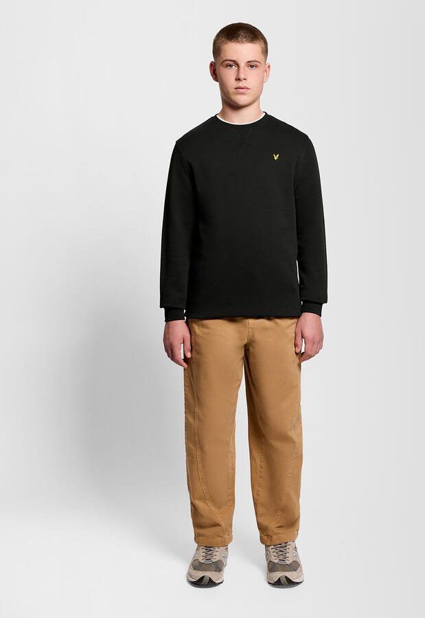 LYLE & SCOTT Jongens Truien & Vesten Crew Neck Sweatshirt Boys Zwart - Foto 3