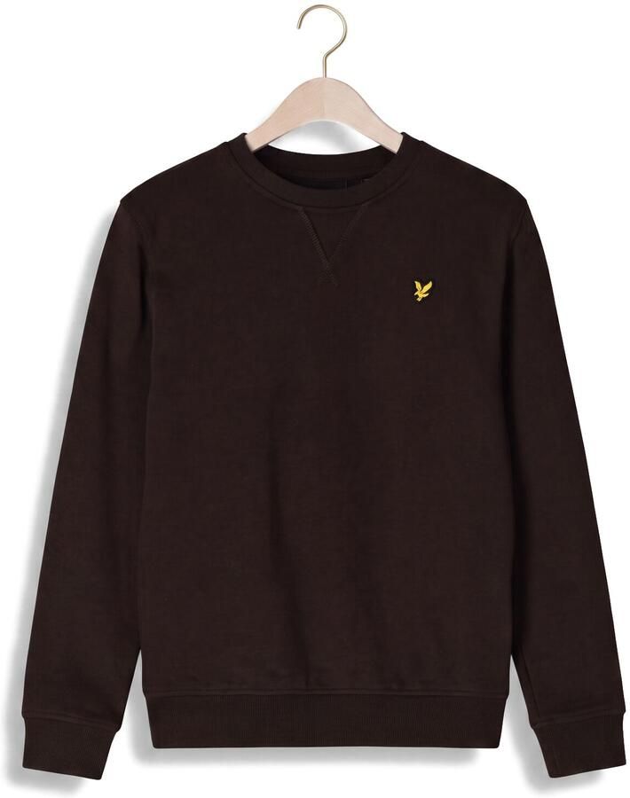 LYLE & SCOTT Jongens Truien & Vesten Crew Neck Sweatshirt Bruin