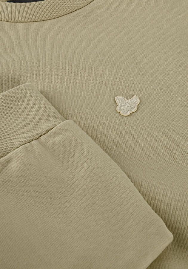 LYLE & SCOTT Jongens Truien & Vesten Drop Shoulder Crew Boys Khaki - Foto 2