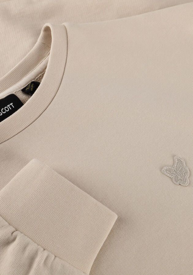 LYLE & SCOTT Jongens Truien & Vesten Heavy Weight Drop Shoulder Crew Neck Beige - Foto 2