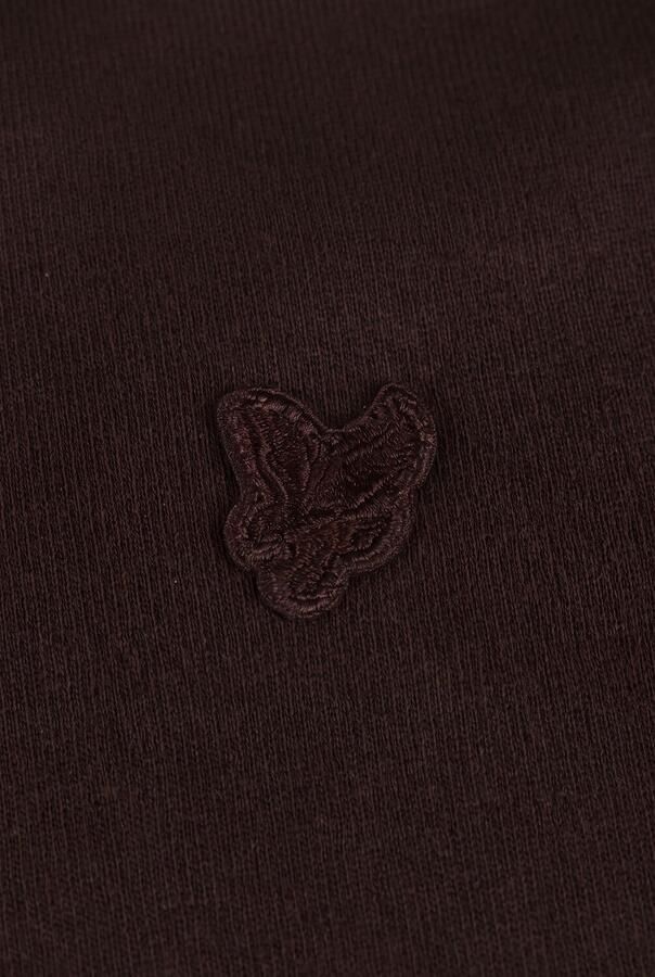 LYLE & SCOTT Jongens Truien & Vesten Heavy Weight Drop Shoulder Crew Neck Bruin