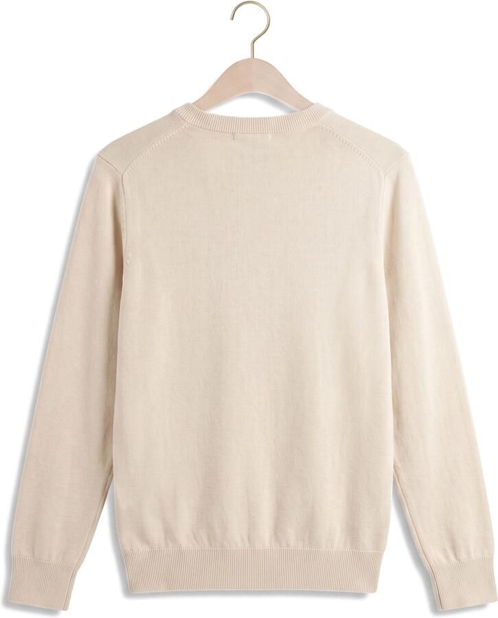 LYLE & SCOTT Jongens Truien & Vesten Knitted Tonal Eagle Crew Neck Jumper Beige - Foto 2
