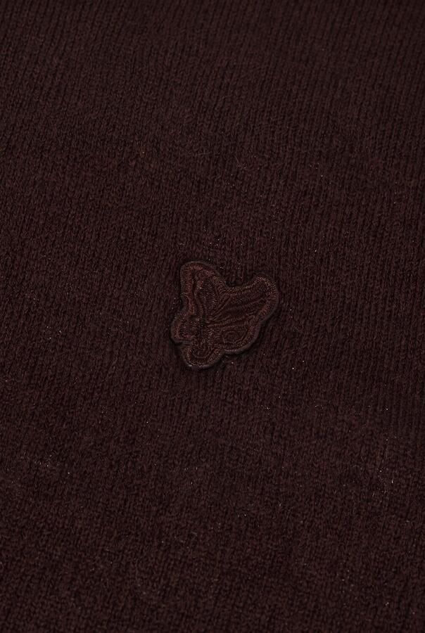 LYLE & SCOTT Jongens Truien & Vesten Ls Knitted Polo Shirt Bruin
