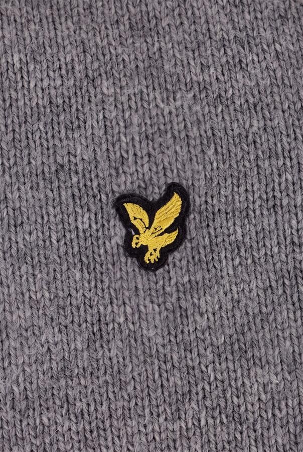 LYLE & SCOTT Jongens Truien & Vesten Melange Crew Neck Jumper Grijs