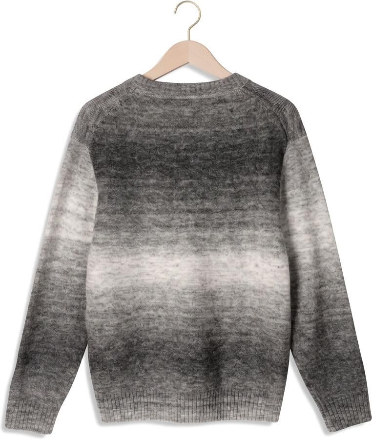 LYLE & SCOTT Jongens Truien & Vesten Ombre Crew Neck Jumper Grijs - Foto 2