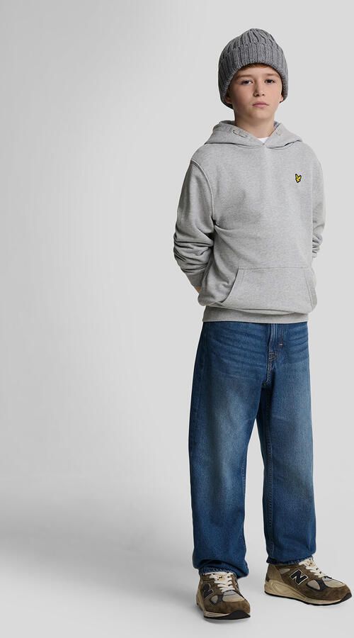 LYLE & SCOTT Jongens Truien & Vesten Pullover Hoodie Boys Lichtgrijs - Foto 3