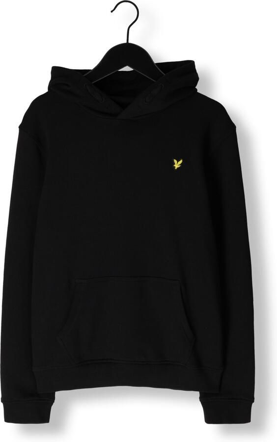 Lyle & Scott sweater zwart Jongens Katoen Capuchon Effen 110 116 - Foto 2