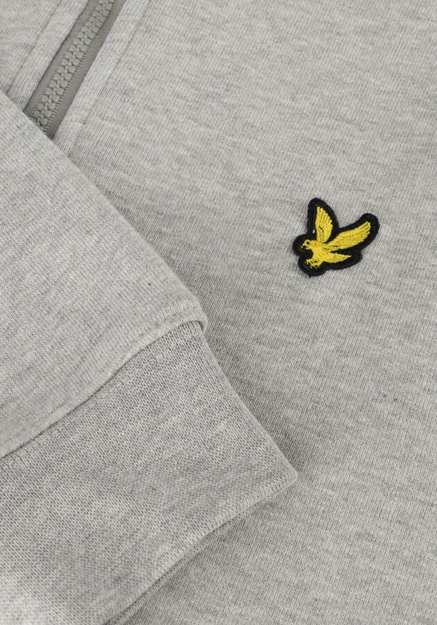 LYLE & SCOTT Jongens Truien & Vesten Quarter Zip Pullover Lichtgrijs - Foto 3