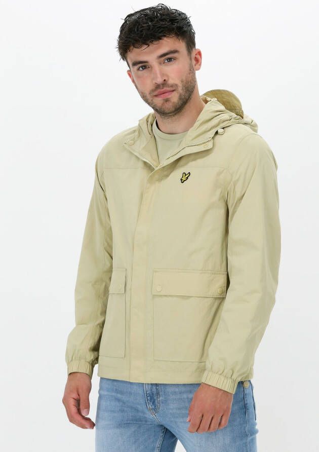 LYLE & SCOTT Heren Jassen Hooded Pocket Jacket Olijf