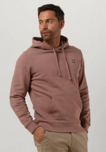 Lyle & Scott Sweat- l s pullover hoodie Roze Heren