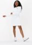 Lyle & Scott Witte Mini Jurk Sweattshirt Dress - Thumbnail 1