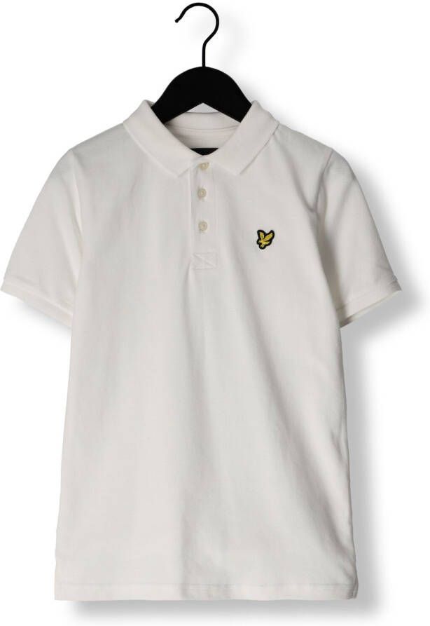 LYLE & SCOTT Jongens Polo's & T-shirts Classic Polo Shirt Wit