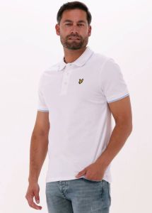 Lyle & Scott Witte Polo Tipped Polo Shirt