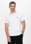 Lyle & Scott Luxe T-Shirt Organisch Katoen Regular Fit White Heren - Thumbnail 1