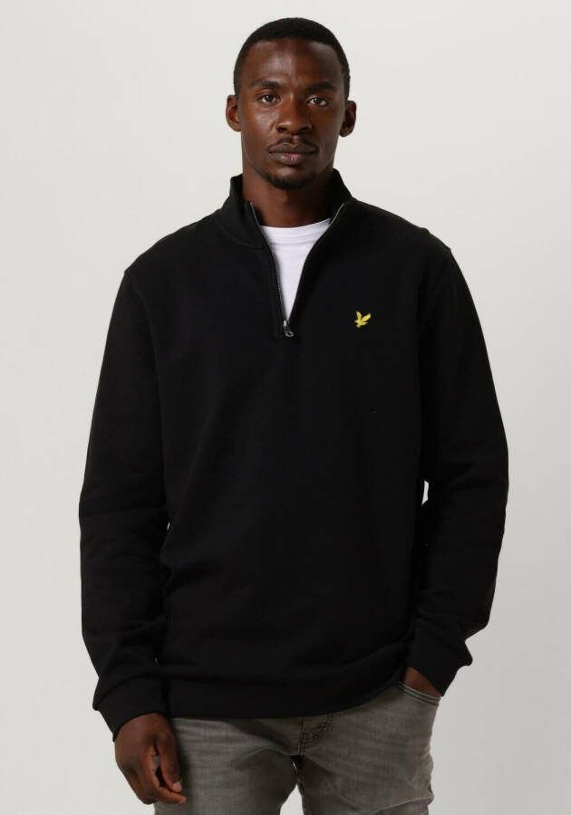 LYLE & SCOTT Heren Truien & Vesten Quarter Zip Sweat Zwart