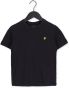 Lyle & Scott T-shirt met borduursels zwart Jongens Katoen Ronde hals 164 170 - Thumbnail 1