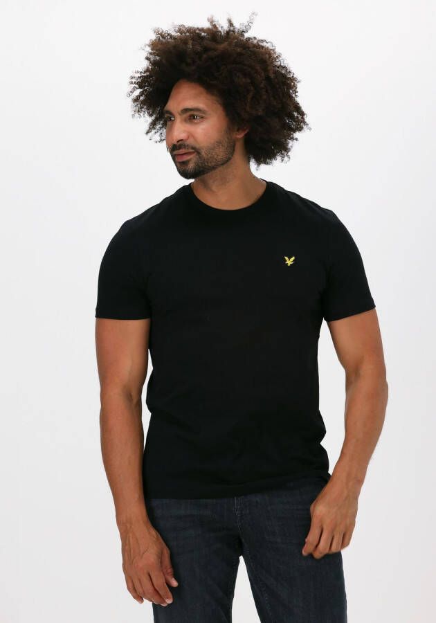 Lyle & Scott Zwarte Logo Adelaar T-shirt Lente Collectie Black Heren