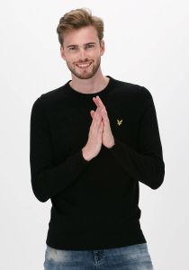 Lyle & Scott Maglione Lyle ; Scott Kn400Vc-Z865 Nero Taglie abbigliamento: L Zwart Heren