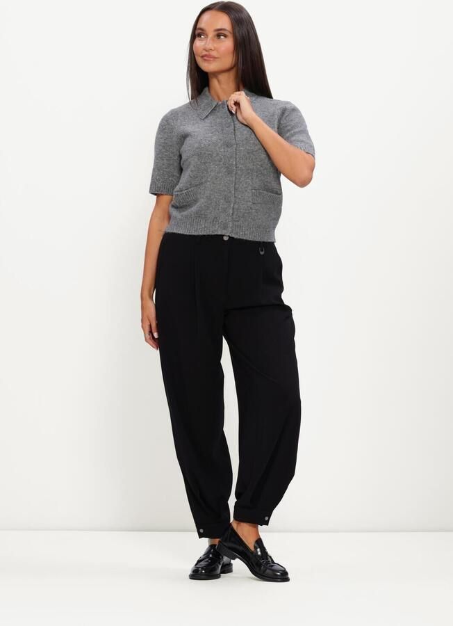 Y.A.S. YAS Dames Truien & Vesten Yasfrilo Ss Knit Cardigan Grijs - Foto 2