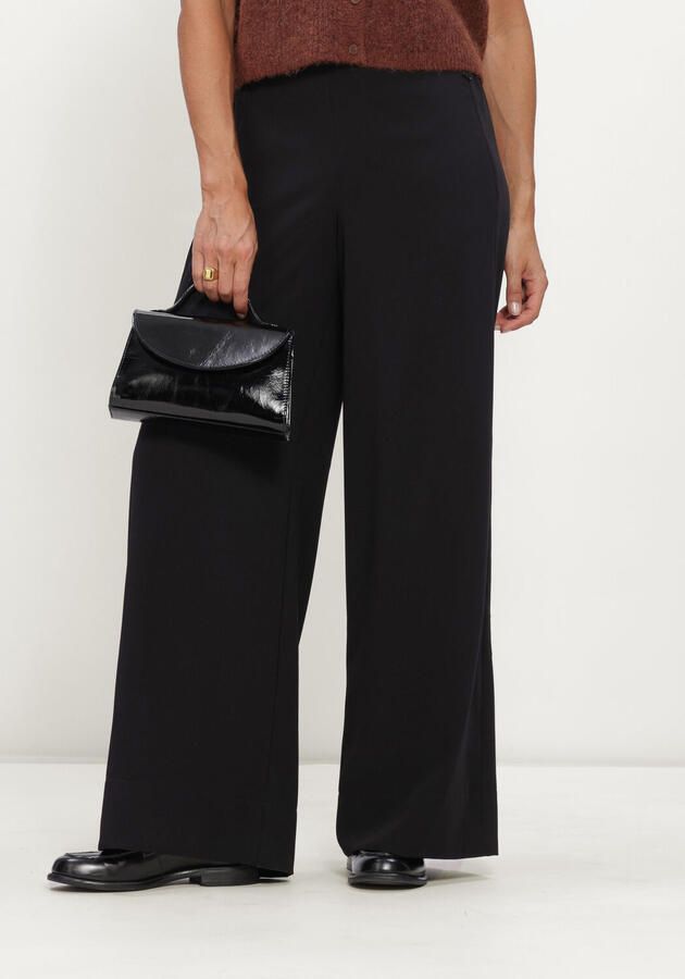 MAC Wide fit stoffen broek met deels elastisch band Model 'Coraline'