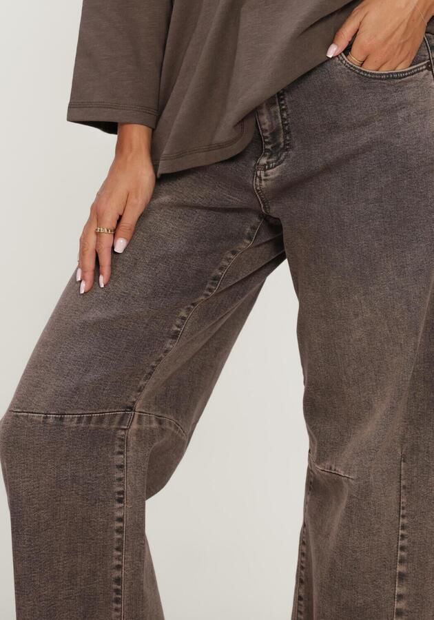 MAC Dames Jeans 0333l Auth. Comfort Vintage Denim Bruin - Foto 4