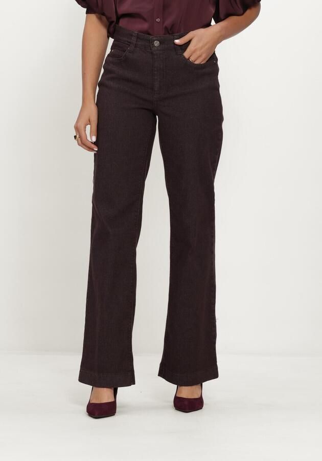 MAC Dames Jeans 0350l Dream Colour Denim Dream Wide Authentic Bruin-34