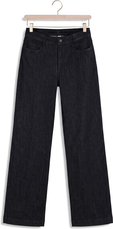 MAC Dames Jeans 0357l Dream Wide Authentic Wide Leg Donkerblauw-34 - Foto 7