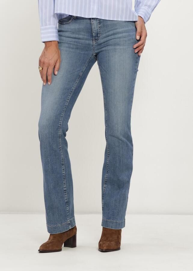 MAC Dames Jeans 0358l Authentic Mega Flex Blauw-34